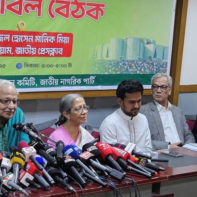 খোঁড়া যুক্তি দেওয়া হচ্ছে যে এগুলো সংবিধানে নেই: বদিউল আলম মজুমদার