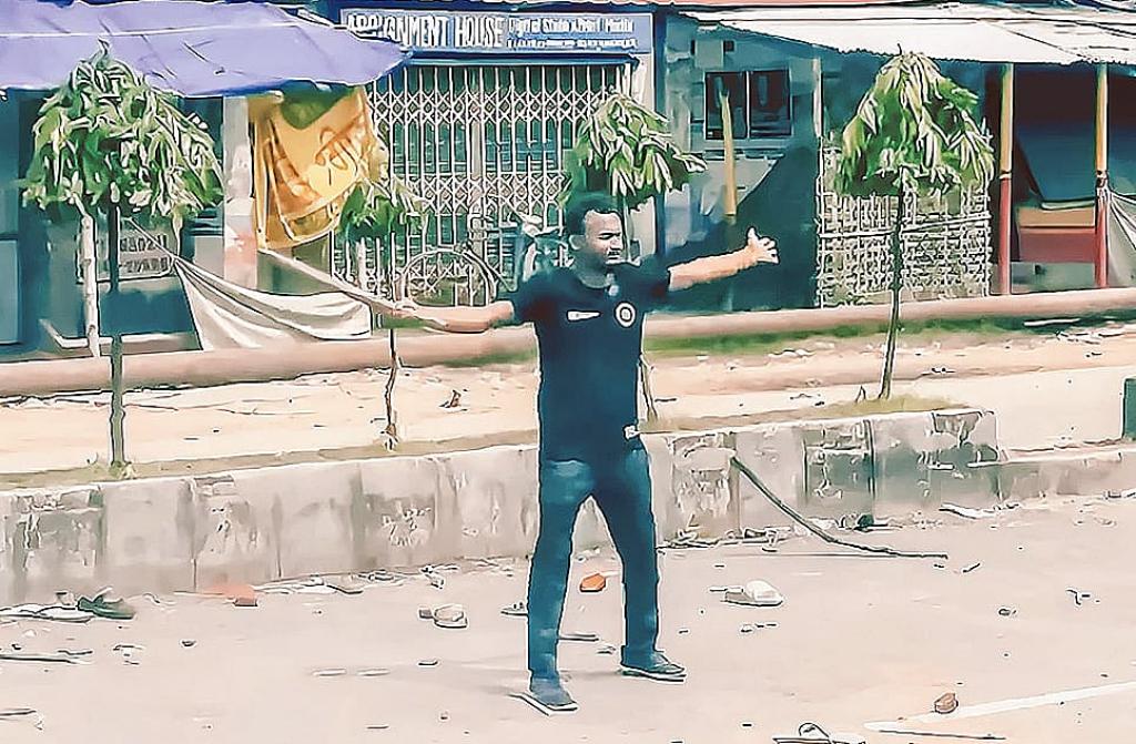 আবু সাঈদ হত্যা মামলার আসামিরা ট্রাইব্যুনালের কাঠগড়ায়