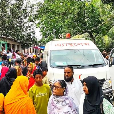 জামালপুরে বাড়িতে পৌঁছাল ফ্লোরিডায় খুন হওয়া লিমনের লাশ, গ্রামজুড়ে শোক