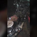 চলন্ত বাসের নিচে ঢুকে পড়ে মোটরসাইকেল, দুই আরোহী নিহত